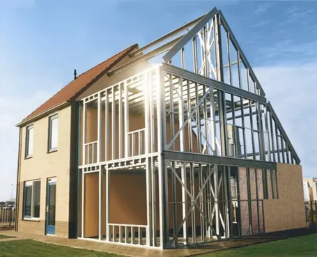 Casa em Light Steel Frame finalizada — atendimento em Colombo/PR
